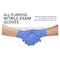 Dealmed Disposable Gloves, 3 mil Palm, Nitrile, Powder-Free, M, 3000 PK, Blue/Violet 787570 - alternate 3